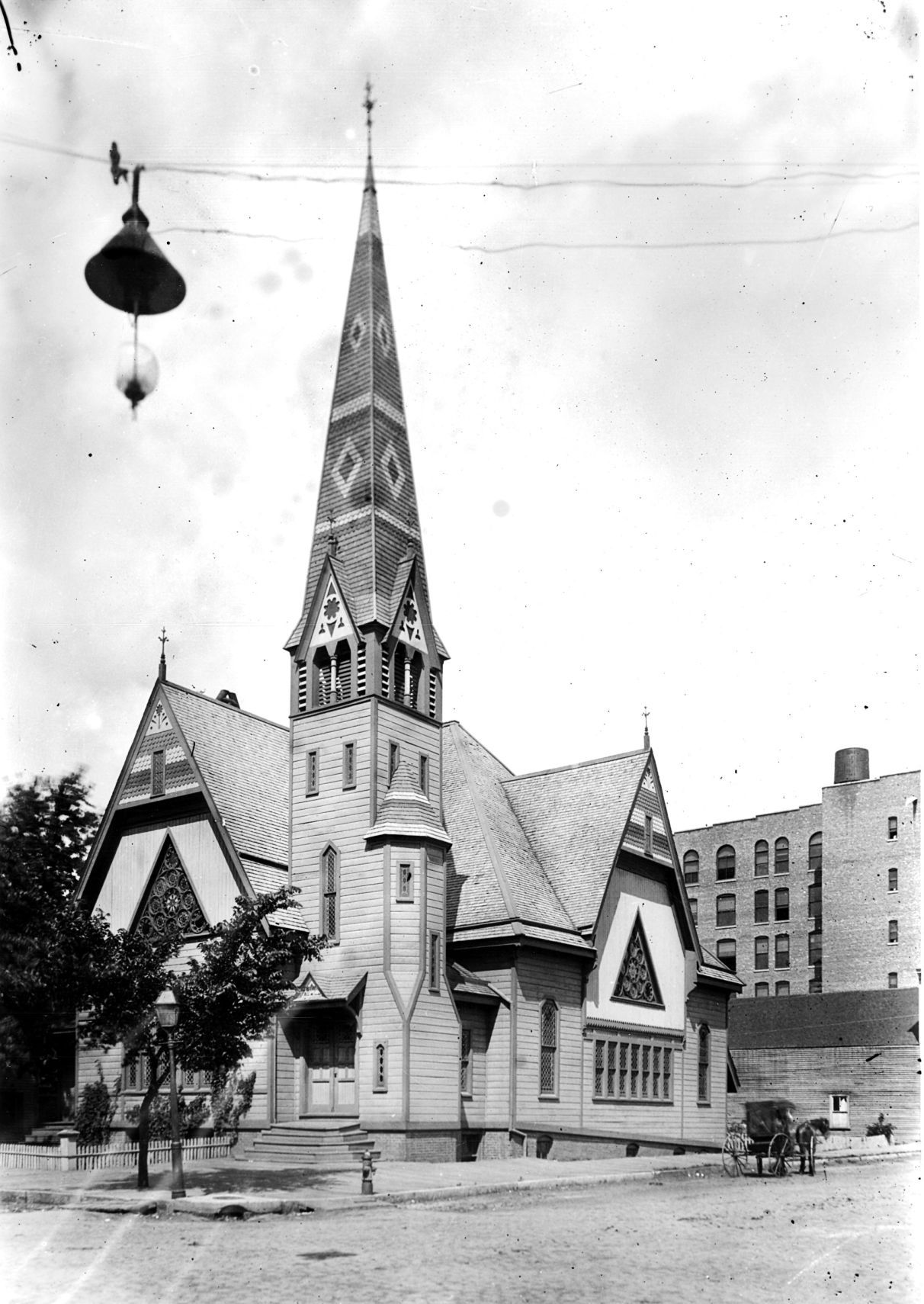 First Baptist Church, ca. 1892